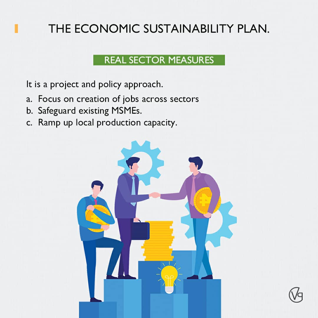 IlsaAida's tweet photo. About that Economic Sustainability Plan. The ESC rests on 3 pillars.
1. Real sector measures
2. Fiscal and Monetary measures
3. Implementation. https://t.co/14hAf56cjl