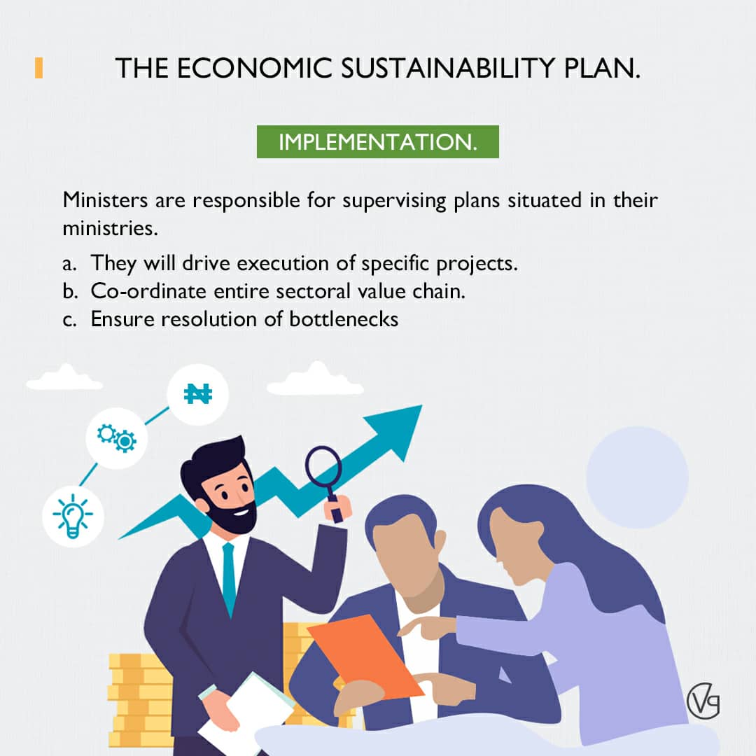 IlsaAida's tweet photo. About that Economic Sustainability Plan. The ESC rests on 3 pillars.
1. Real sector measures
2. Fiscal and Monetary measures
3. Implementation. https://t.co/14hAf56cjl