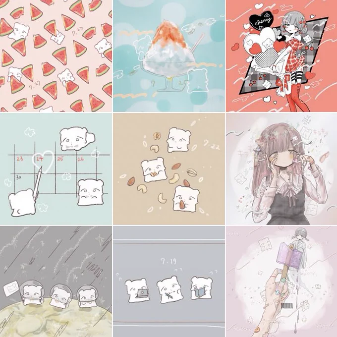 ねーちょっと、今のInstagramなんですけど、色合い可愛くない??? 