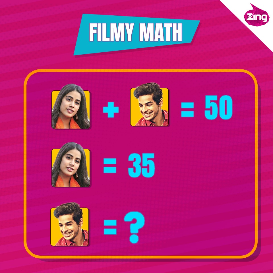 zingtv's tweet photo. Tag your friend to let them guess the right answer
#FilmyMath https://t.co/HG6LvVhI5r