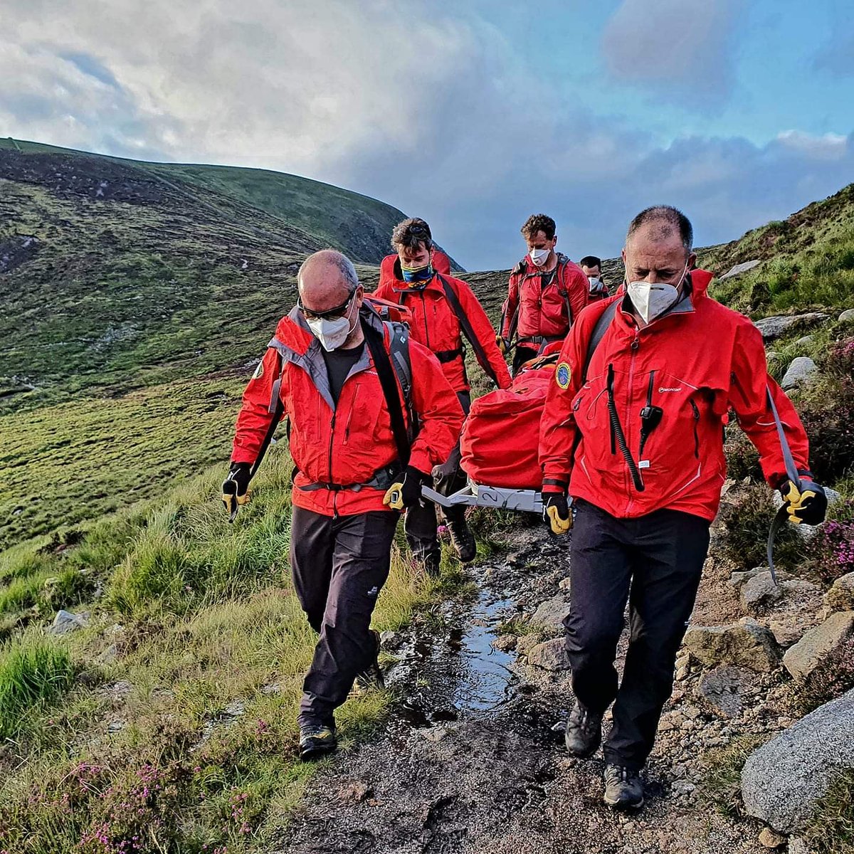 The <a href="/MourneMRT/">MourneMRT</a> are based at the foot of Slieve Donard in the coastal town of Newcastle, all operations and callouts are currently conducted from the PSNI Station.

In a Mountain Emergency, Dial 999 and ask for Police then Mountain Rescue.