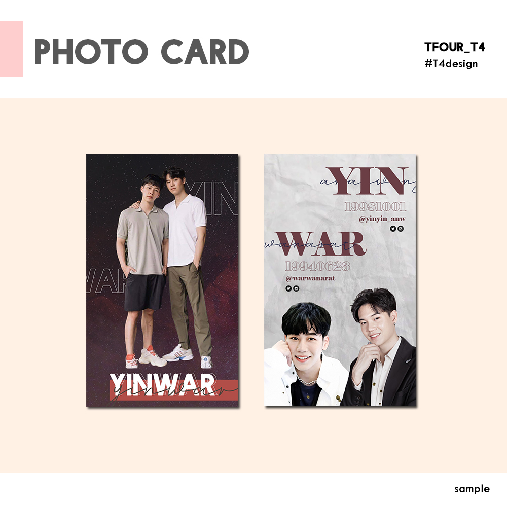 TFour_T4's tweet photo. — รับทำ  🥳

⚡️สโลแกน 
⚡️โฟโต้การ์ด 
⚡️ที่คั่นหนังสือ
⚡️โปสการ์ด

— ออกแบบฟรี 🔥 #T4design 

สอบถามรายละเอียด DM มาได้เล๊ยยย

#โปสการ์ด 
#โปสเตอร์ 
#โฟโต้การ์ด 
#สโลแกน 
#ที่คั่นหนังสือ
#ENofLoveLiveFanMeeting
#warwanarat #พี่วอร์ของพ่อวี #หยิ่นวอร์  #YinWar https://t.co/BsEhZwcnUJ