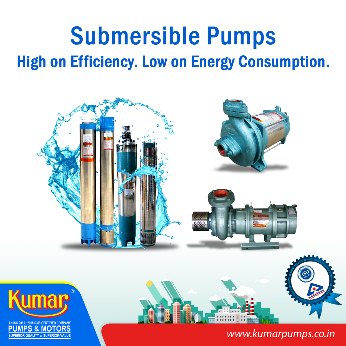 KumarPumps's tweet photo. The quality and technology used in our Submersible Pumps ensure the long life of the pumps for varied applications. #submersiblepumps #Longlife #KumarPumps #BestQuality https://t.co/vd8ijvUEXt