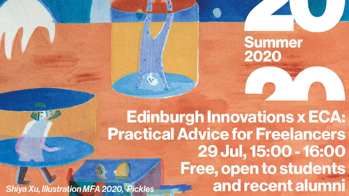 eca_edinburgh's tweet photo. 📢 Calling all @EdinburghUni students & recent @EdinburghAlumni!
As part of #ecasummer2020, we've teamed up with @EIstudents for an online workshop which will give you loads of practical advice & resources on freelancing.
🌐 Wednesday 29 July 3pm
https://t.co/hHZVkwRGKc https://t.co/0d9RHWNK65