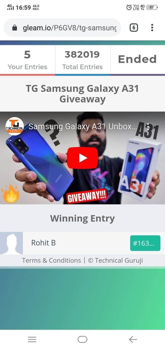 Techbomb6's tweet image. #FakeGiveaway
Must read 
How they are fooling us 😂😂😂😂
Technical Guruji 
Fake × 100
Original Giveaway dekh lo frandsss.
Rohit B-Lucky boy.
PROOF
pastebin.com/SiU5xUz1

@TechnicalGuruji
@CarryMinati 
@beebomco
@phoneradarblog 
@sharmajitech @xdadevelopers 
@ytcreators