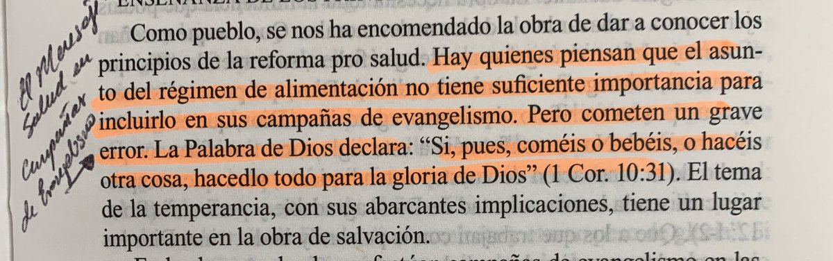 ¿El mensaje de salud debe incluirse en las campañas de evangelismo? No hacerlo es un “grave error”. Hoy en tiempos de crisis sanitaria mundial es urgente presentar este mensaje (TI, tomo 9, pág. 91)
