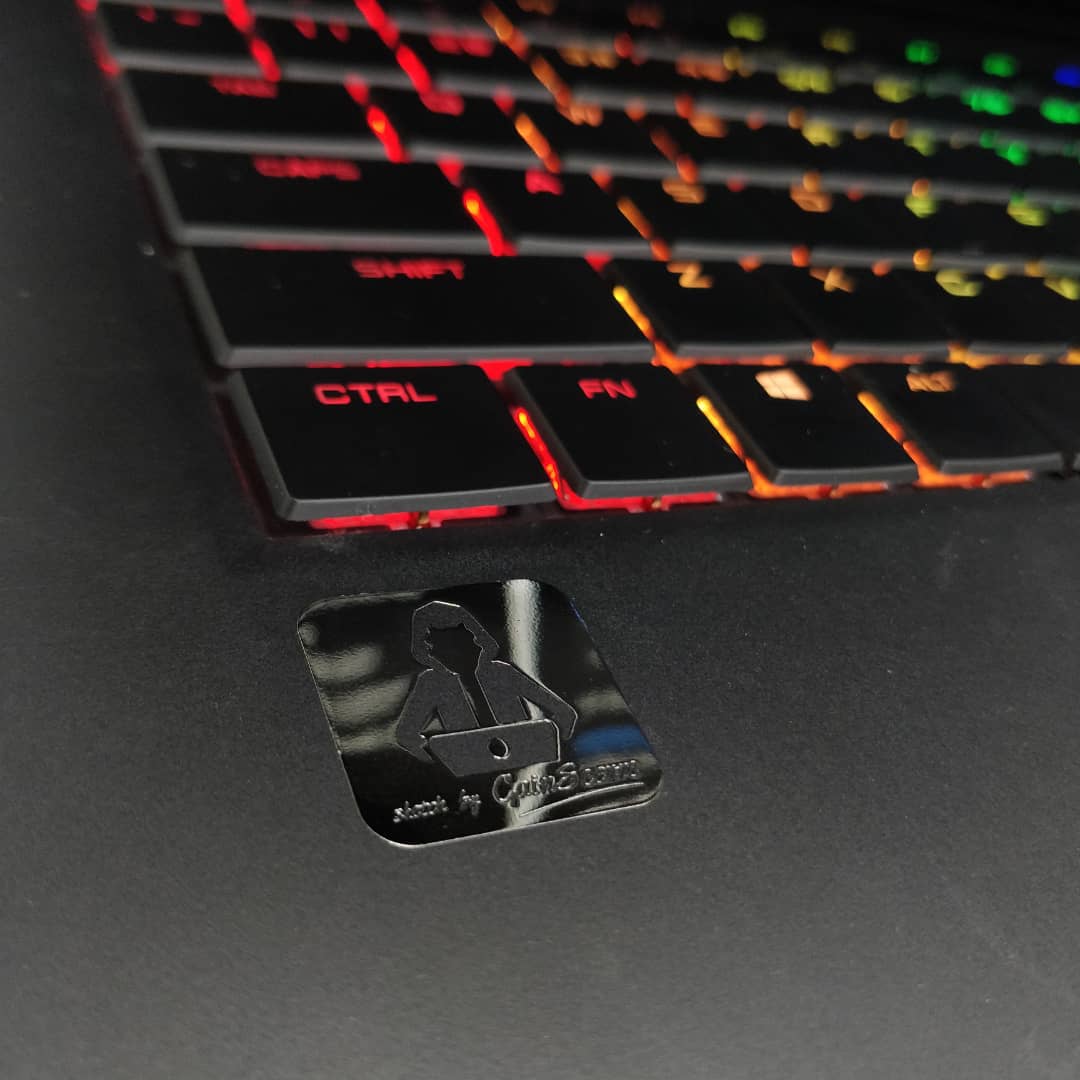 WalterW's tweet photo. Customize laptop with #gainsecure branding in collaboration with #aftershockpc https://t.co/ZimIhvFht0