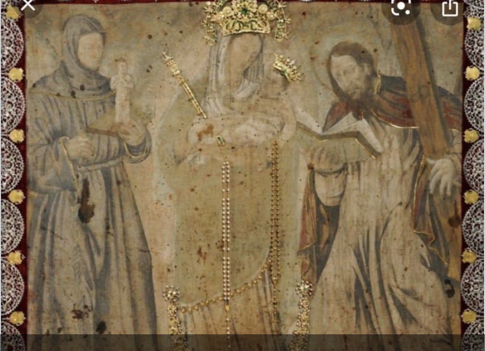 lucpasa's tweet photo. Virgencita de Chiquinquira intercede ante Nustro Señor por este país que tanto lo necesita  aumenta nuestra fe #ivanduque https://t.co/7eqof76Aad