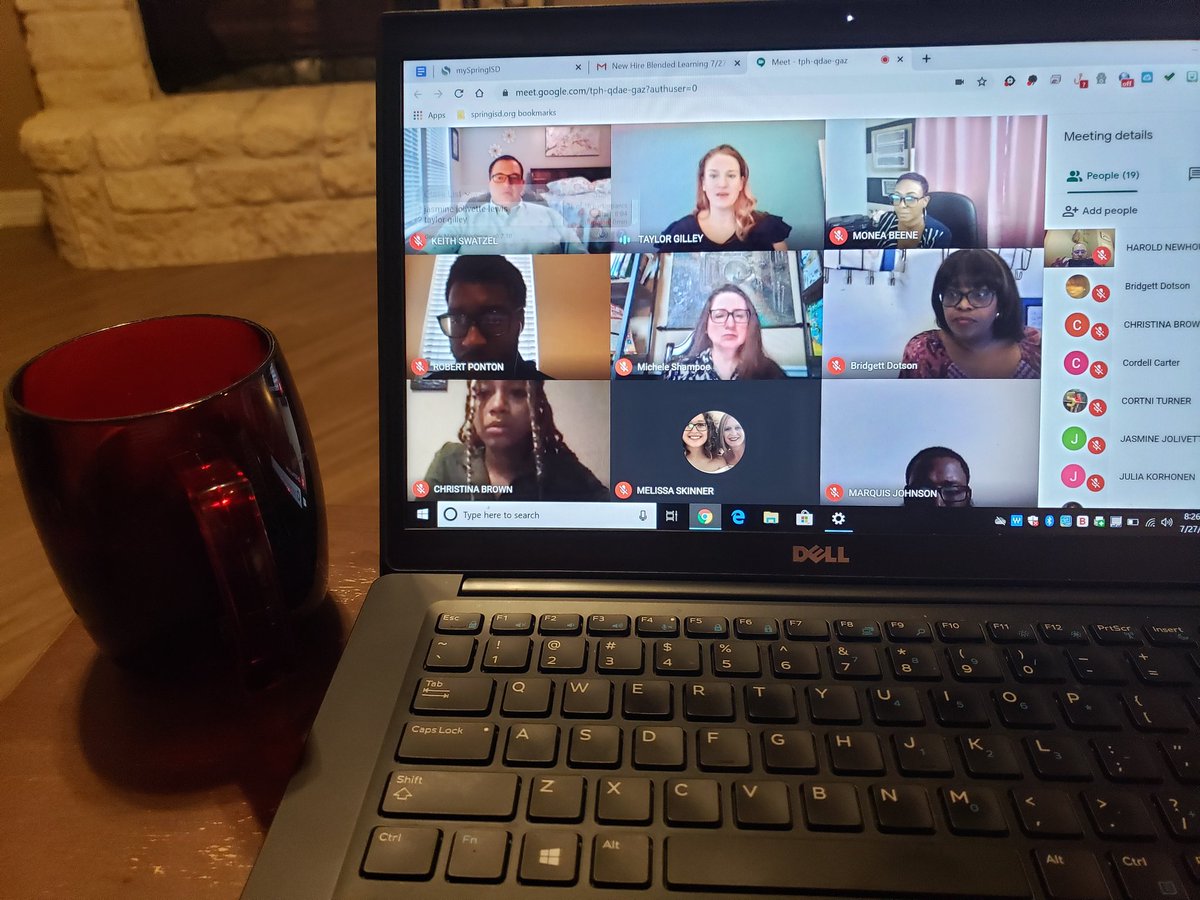TeachingMarine's tweet photo. About to start a wonderful day  of new teacher training pd @SpringISD with a bunch of wonderful people. @DueittEagles https://t.co/2AUM6pKpqk