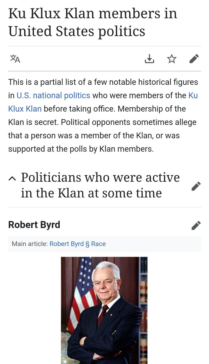 ReecieColbert's tweet photo. I wonder if Chris Dodd's abhorrence to Kamala saying it's wrong to praise segregationists has anything to do with his praising a former KKK who voted against the Civil Rights Act "cannot think of a single moment...where he would not have been a valuable asset to this country". https://t.co/ayoGwVqIDo