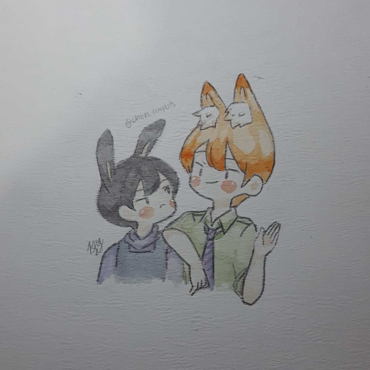 cremechiffon's tweet photo. Yeonjun and Soobin as Nick and Judy from Zootopia
#YEONJUN #SOOBIN #TXTfanart #TXTwitter5M #TXT #TOMORROW_X_TOGETHER @TXT_members https://t.co/rwD5C9Lt89