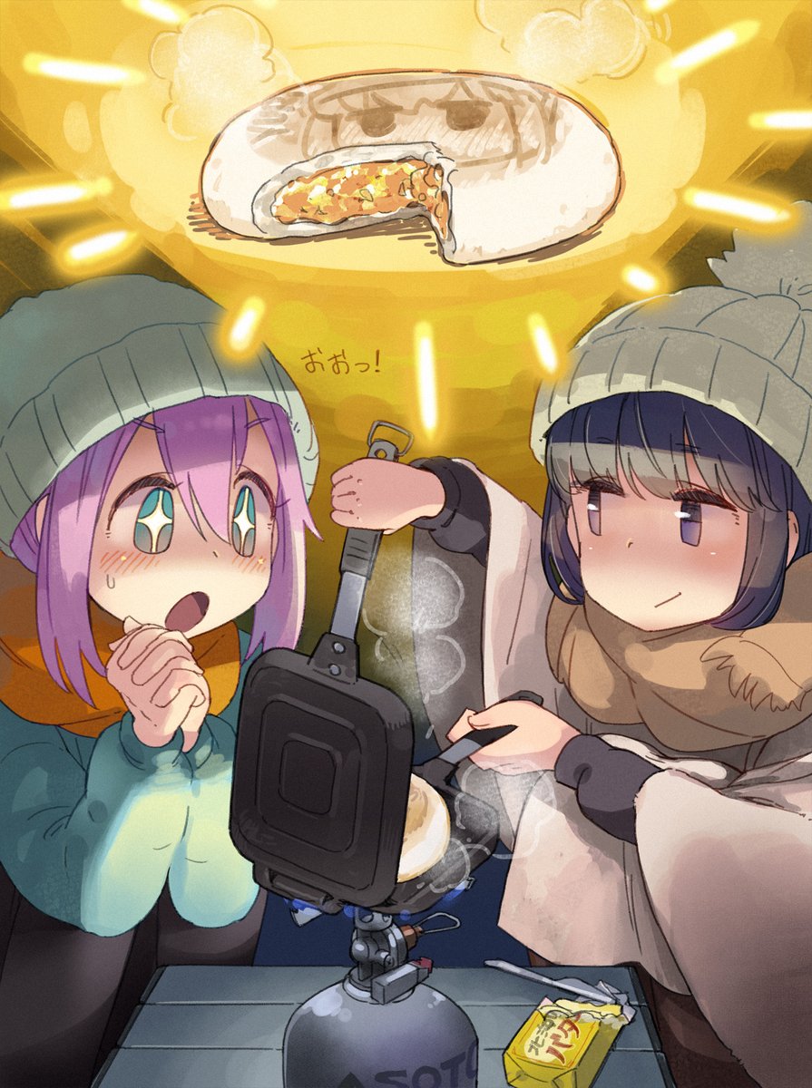 Yuru camp camping. Рин из Yuru Camp. Padoru Рин Yuru Camp. Дед Рин Yuru Camp.