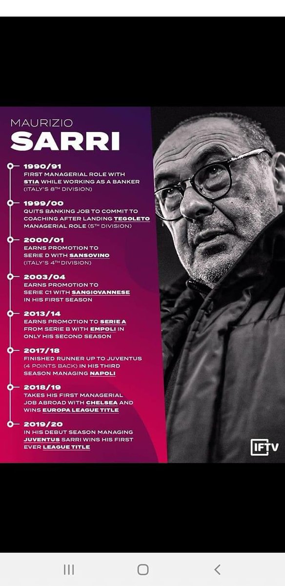 Who knew Maurizio Sarri before he was at Napoli?