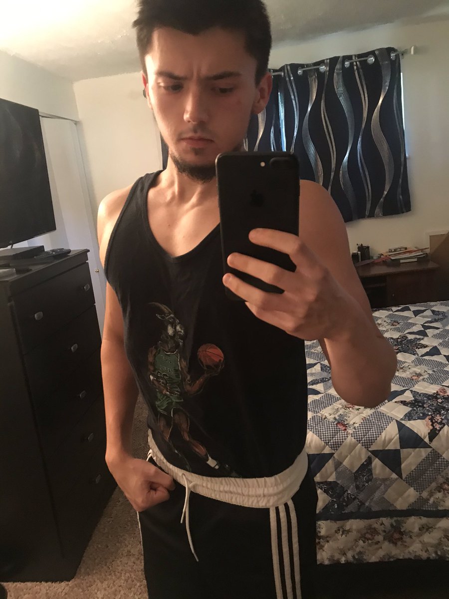 How could you ever go to the gym on chest day and not be wearing your <a href="/SH00T_/">SHOOT 🚀</a>  cutoff! My bench increased by putting this shirt into my weekly routine.