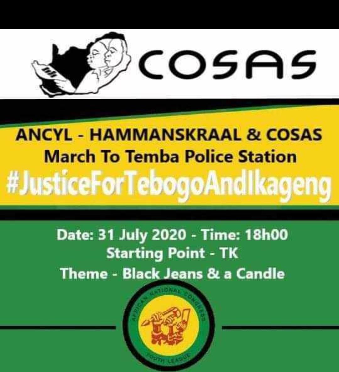 Justicefortebo1's tweet photo. Come join the fight for justice ❤️
#justicefortebogoandikageng 
#boity #BlackLivesMatter #NSFAS #dstv #FightBackForSouthAfrica #richmnisi #TheFriendsILost #redi #BBNaija #BreakingNews #CapeTown #nyda https://t.co/DxgjLXbu9i