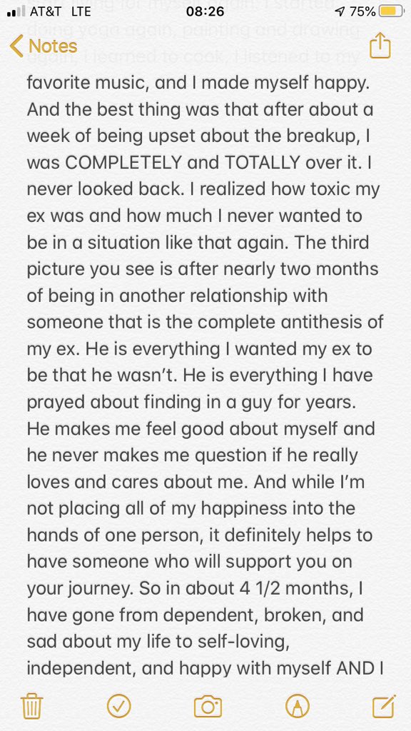 emmerbates77's tweet photo. The healing process is crazy and takes some time, but I can assure you it’s worth it in the end. Feel free to read if you need some encouragement 💛 https://t.co/0KoKMMqwRw