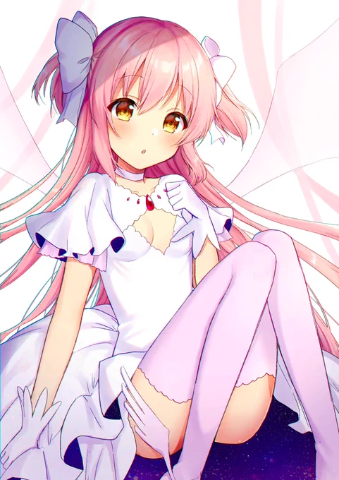 #絵を彩度100にすると超派手
あんまり彩度高い絵を描かないので新鮮な感じがする 