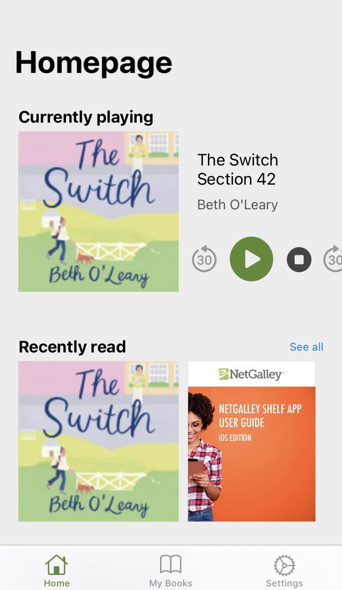 kate7165's tweet photo. Just finished listening to #TheSwitch via #NetGalley absolutely loved it! @OLearyBeth https://t.co/DUIfZkC32u