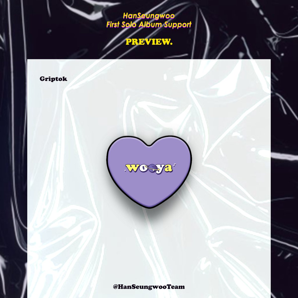 HanSeungwooTeam's tweet photo. 📢FUNDRAISING PROJECT

—— 𝙥𝙧𝙚𝙫𝙞𝙚𝙬 ——

Griptok &amp; Hologram Make Up Bag design ✨

#한승우 #HANSEUNGWOO https://t.co/ZSlTgkpCsl