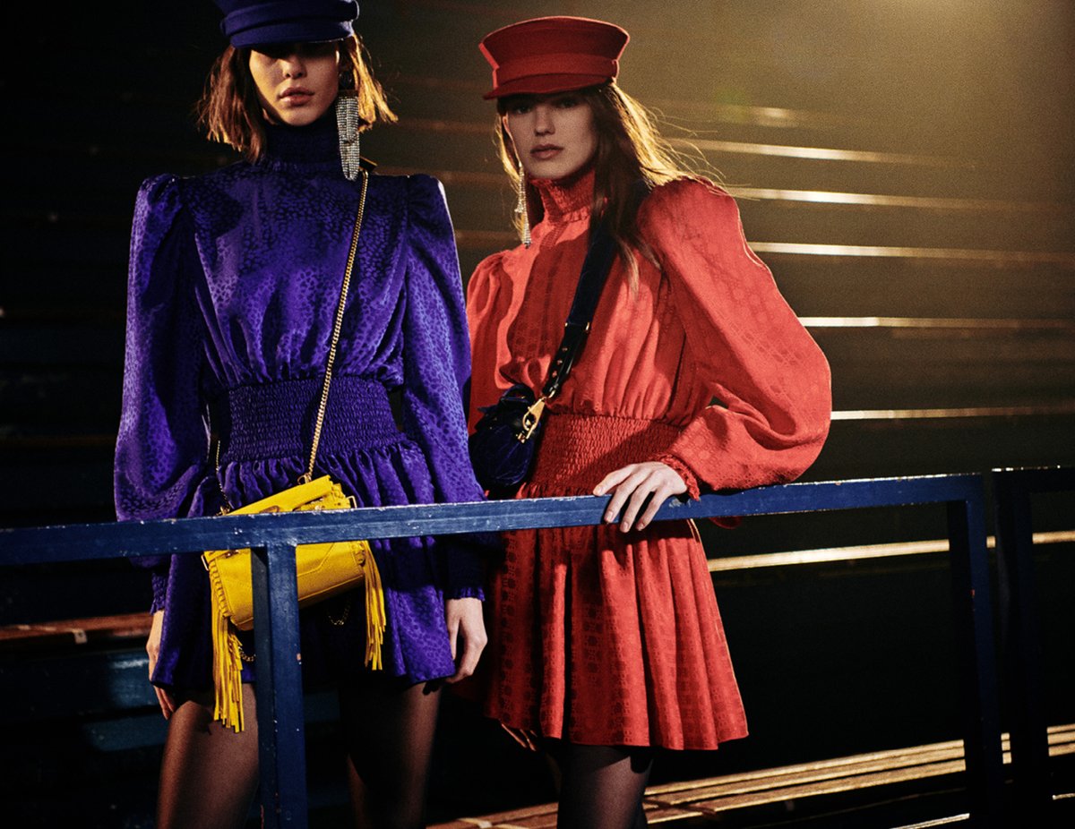 Balmain's tweet photo. Discover the new colorful #BALMAINPF20 collection inspired by the modern woman. Shop now in BALMAIN stores and online:  https://t.co/i6vqnE4gpV https://t.co/HFnkW1XCl8