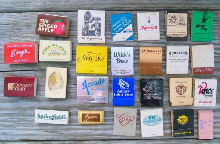 When did restaurants and bars stop branded match boxes? I found one in an old suitcase this weekend, very nostalgic and what a great marketing tool😇