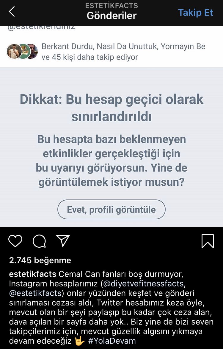 adam cemalin dolgusunu paylaştı  diye spamdan hesabini kapattirmislar igrenc bir kitlesiniz harbiden #cccfc