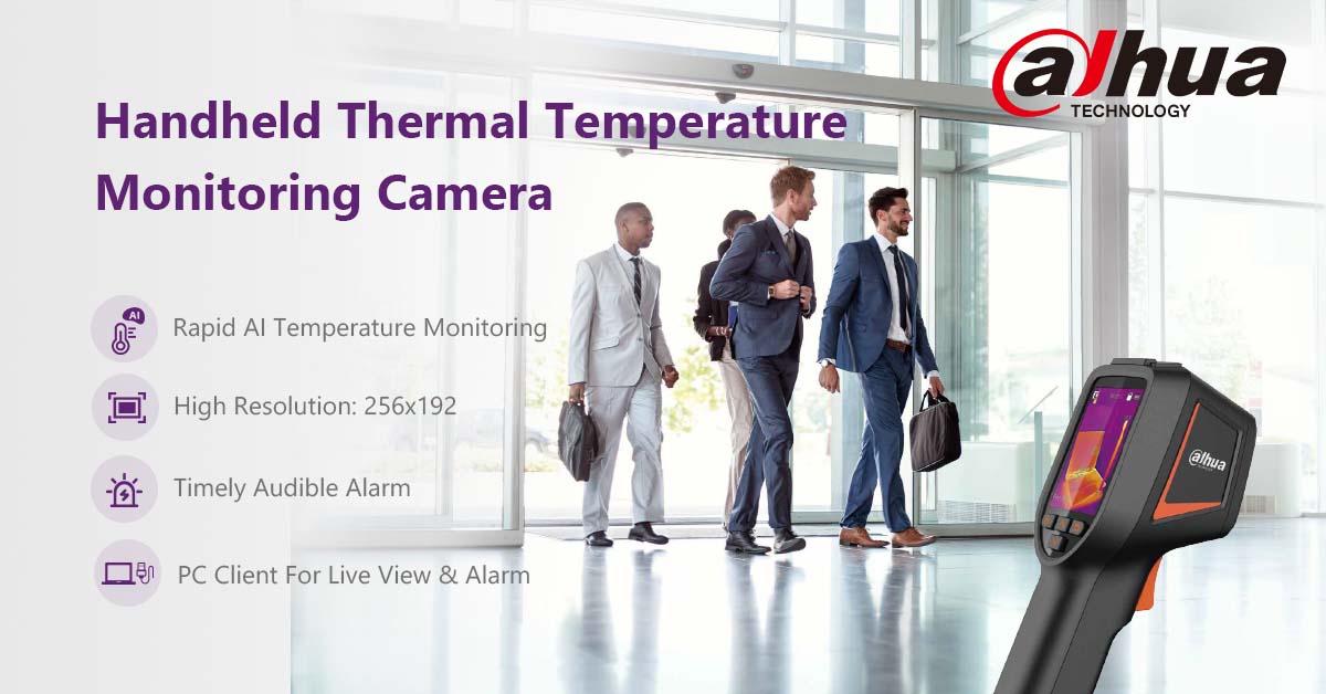 DahuaHQ's tweet image. Dahua Handheld Thermal Temperature Monitoring Camera offers non-contact, rapid and highly accurate #AI temperature monitoring. It can be conveniently deployed in public places and safe preliminary monitoring of abnormal temperature.
👉 bit.ly/30T12U3 learn more info.