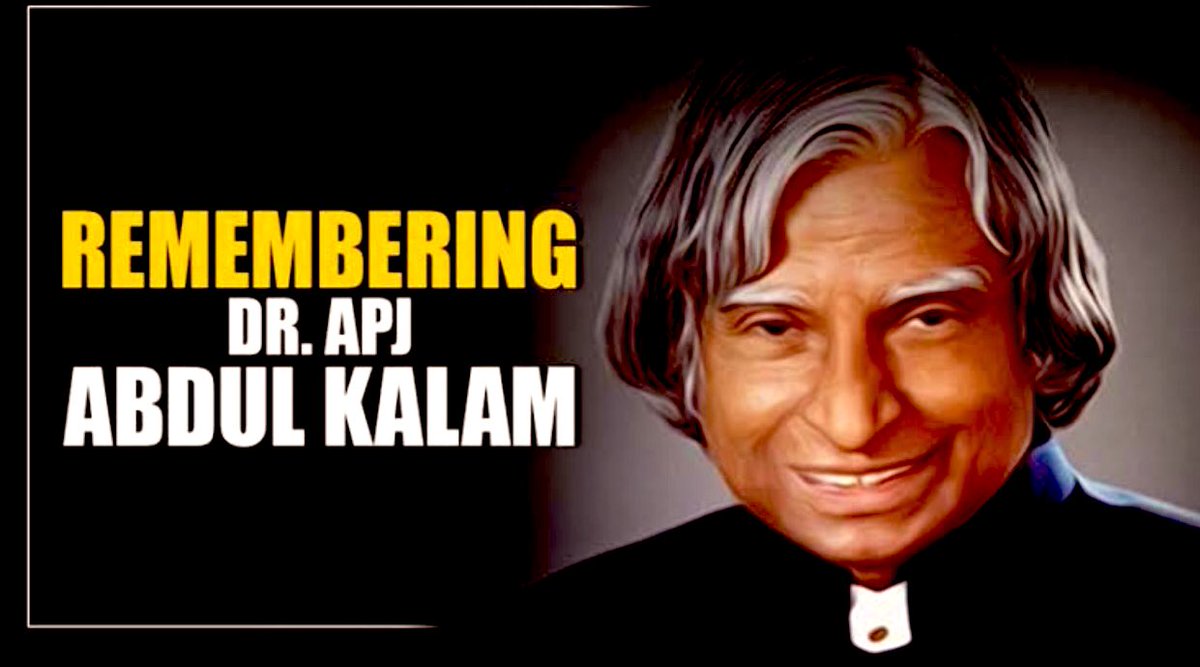 ramankholwad's tweet photo. Remembering, A scientist, A scholar,A teacher, 11th president of India, the Missile man, Bharat ratna winner, With zero haters🙏🏻💐
#apjabdulkalam 
#MissileMan https://t.co/Hlo2CeEtE7