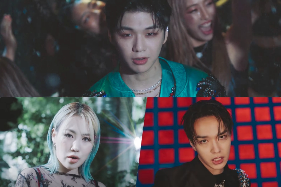 soompi's tweet photo. WATCH: #KangDaniel Brings "Waves" Of Delight With MV For Pre-Release Single Featuring #Jamie And #SimonDominic
https://t.co/hyRj7XlqjO https://t.co/7ndpTDYepS