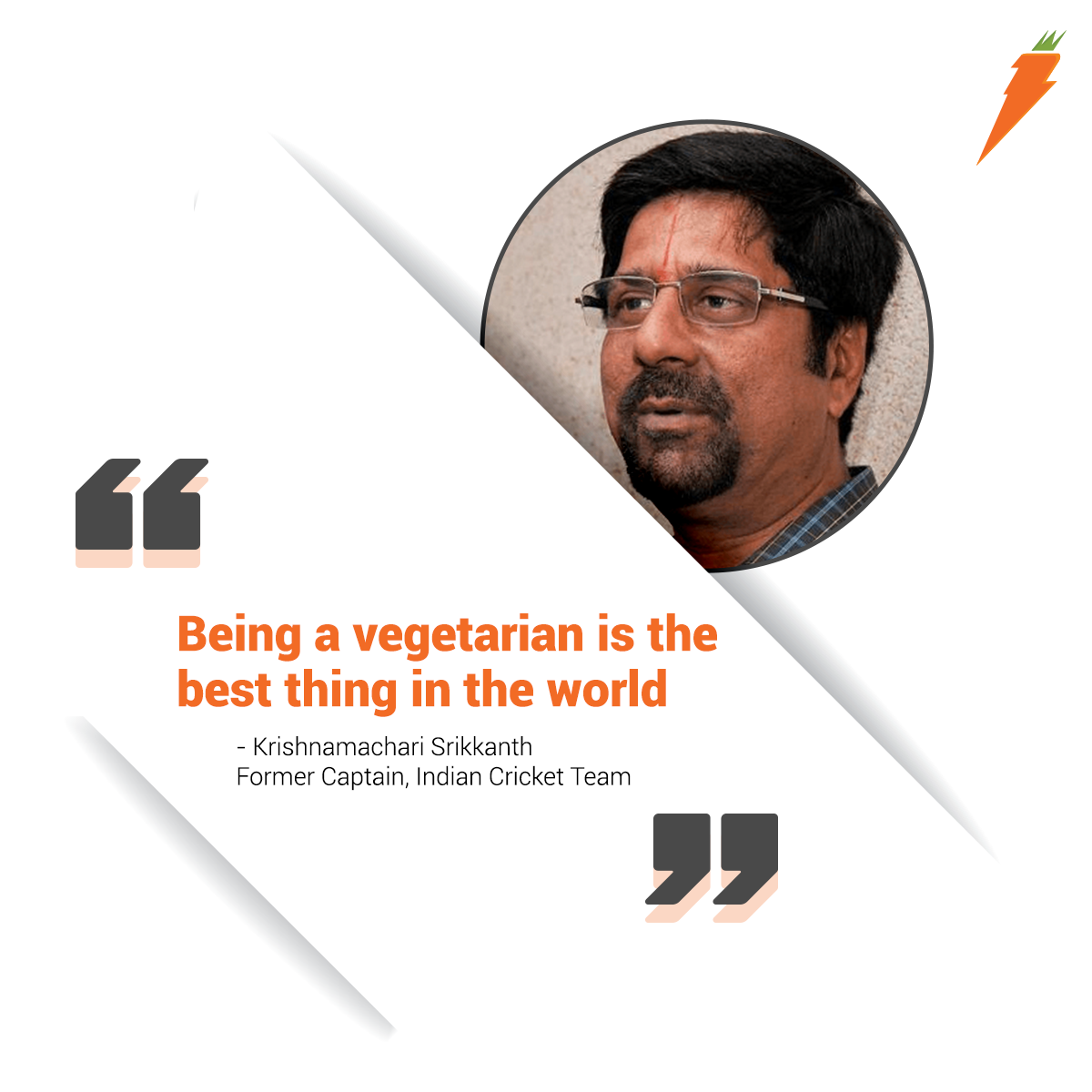 Nobody is asking you to eat less but the point is to eat right. Choose plant-based diet. <a href="/KrisSrikkanth/">Kris Srikkanth</a>

Take the #PlantsArePower challenge now: plantsarepower.in/start-your-jou…  

#PlantsArePower
#KrisSrikkanth
#MythBuster