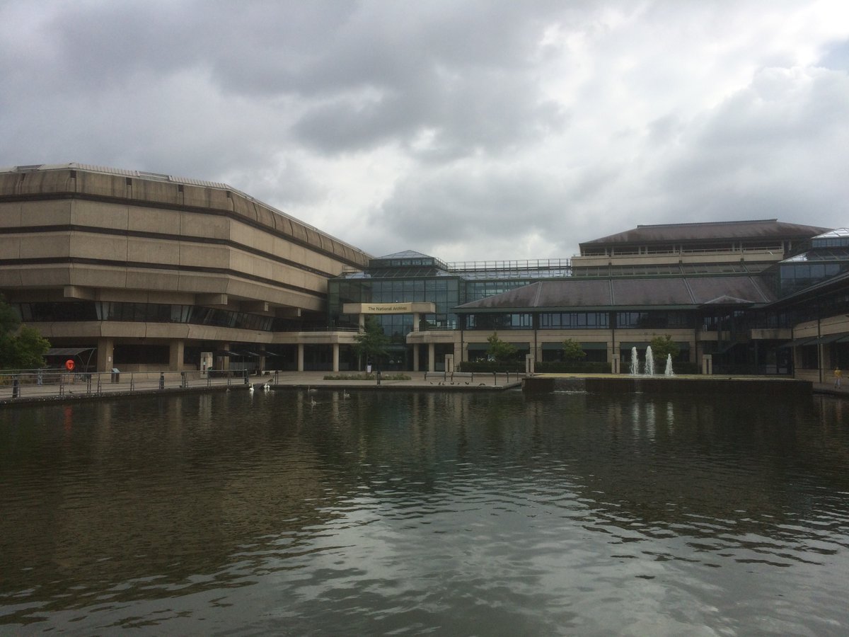 As I managed to reach  @UkNatArchives last week, I thought it might be handy to let people know what to expect. So here's a short thread.