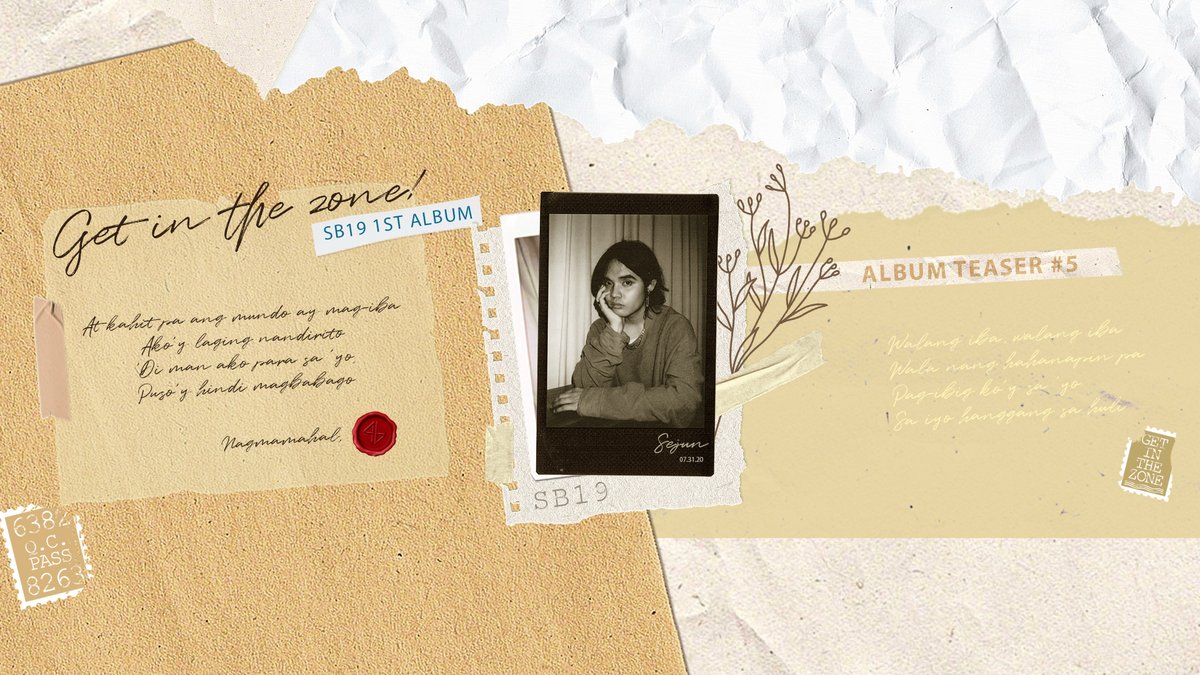 SB19Official's tweet photo. [D-4] SB19 1ST ALBUM 'Get In The Zone!' | TEASER #5

Watch: https://t.co/xxIlxslwXB

RELEASE DATE
07.31.20

✅PRE-SAVE THE ALBUM✅
https://t.co/lAjy7uluVC

#SB19 #SB19HanggangSaHuli #SB19_SEJUN #SB19_KEN #SB19_STELL  #SB19_JUSTIN #SB19_JOSH https://t.co/gdZuaxP4Sy