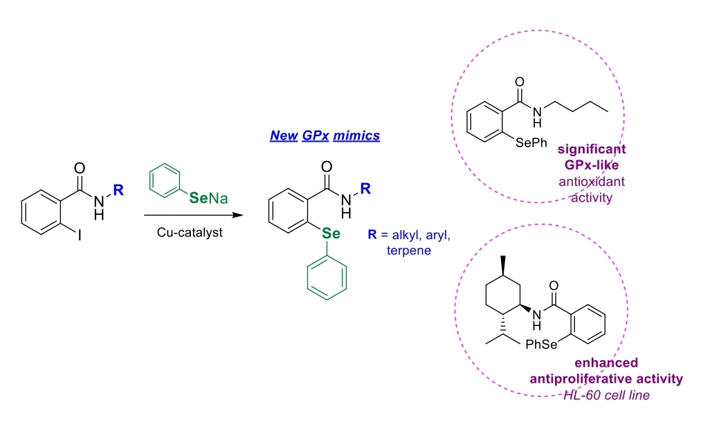 Molecules_MDPI's tweet photo. #mdpimolecules Phenylselanyl Group Incorporation for “Glutathione Peroxidase-Like” Activity Modulation https://t.co/bvJASaYjU8 #selenides #antioxidantactivity #anticanceractivity https://t.co/LG2Z7TzL0F