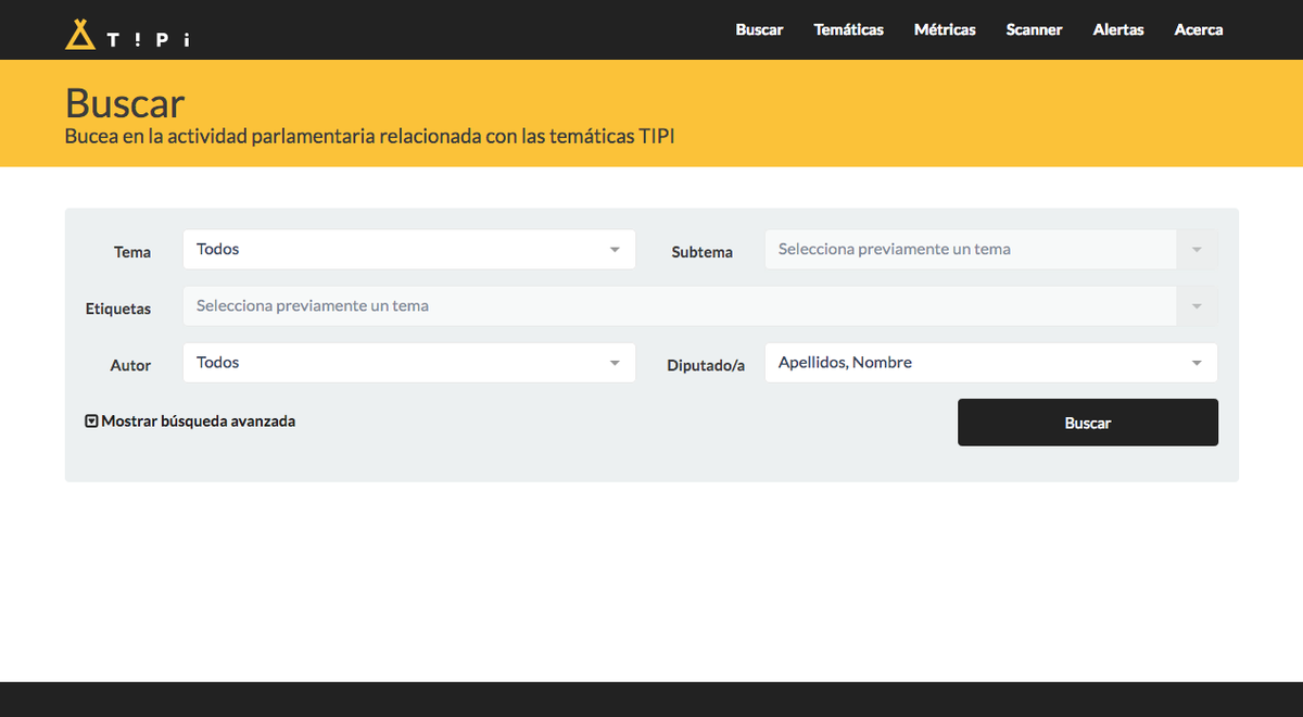 TIPI_Ciudadano's tweet photo. 🧐🧐¿Crees que buscar información sobre lo que pasa en el @Congreso_Es va a agotar tu paciencia? ⌛️
¿No conoces la herramienta on-line de transparencia, acceso a información y rendición de cuentas @Tipi_ciudadano?

🧵👇🏽 https://t.co/5963EzYJxc
