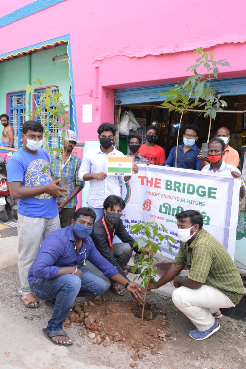mathivananvlr's tweet photo. #saluteabdulkalamsir Tree plantation in Kasba, Vellore in Memory of Dr.A.P.J.Abdulkalam 5th death anniversary. https://t.co/TO7bs29hpn