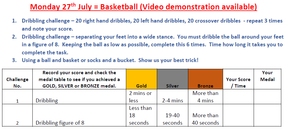 ActiveSchoolsED's tweet photo. Welcome to week 5 of our virtual summer camp. Today's activity is basketball! You can view demonstrations at https://t.co/tHPwS47Clx Make sure you share your videos with us #ActiveVideos @sportscotland @Edinburgh_CC https://t.co/yDYijxqhmm