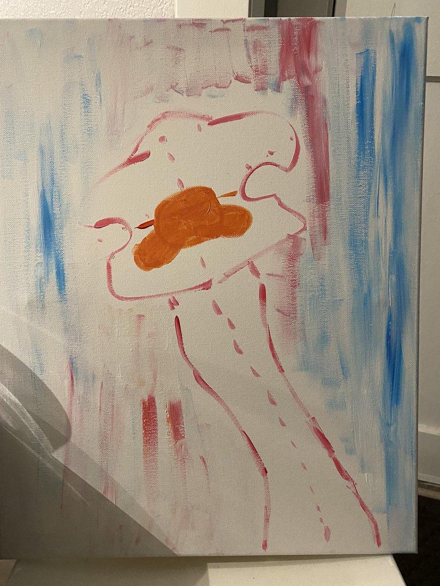 ecoffie's tweet photo. Thanks #yaymaker for putting on the paint event last night. Here’s my final production. Very easy process to follow. https://t.co/VvQYt7ykjz