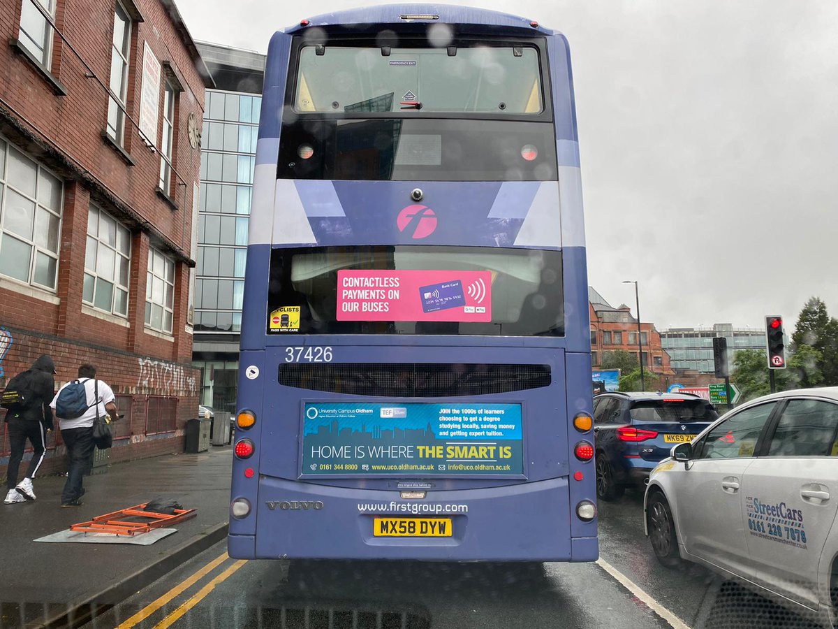 PMA_Outdoor's tweet photo. Bus ads are seen repeatedly by the public whilst out of home!! #education #DigitalMarketing #Marketing #ooh https://t.co/OkC7CziCev