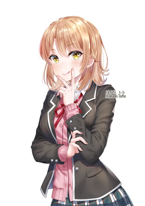 いろはすを描きました #俺ガイル #oregairu 