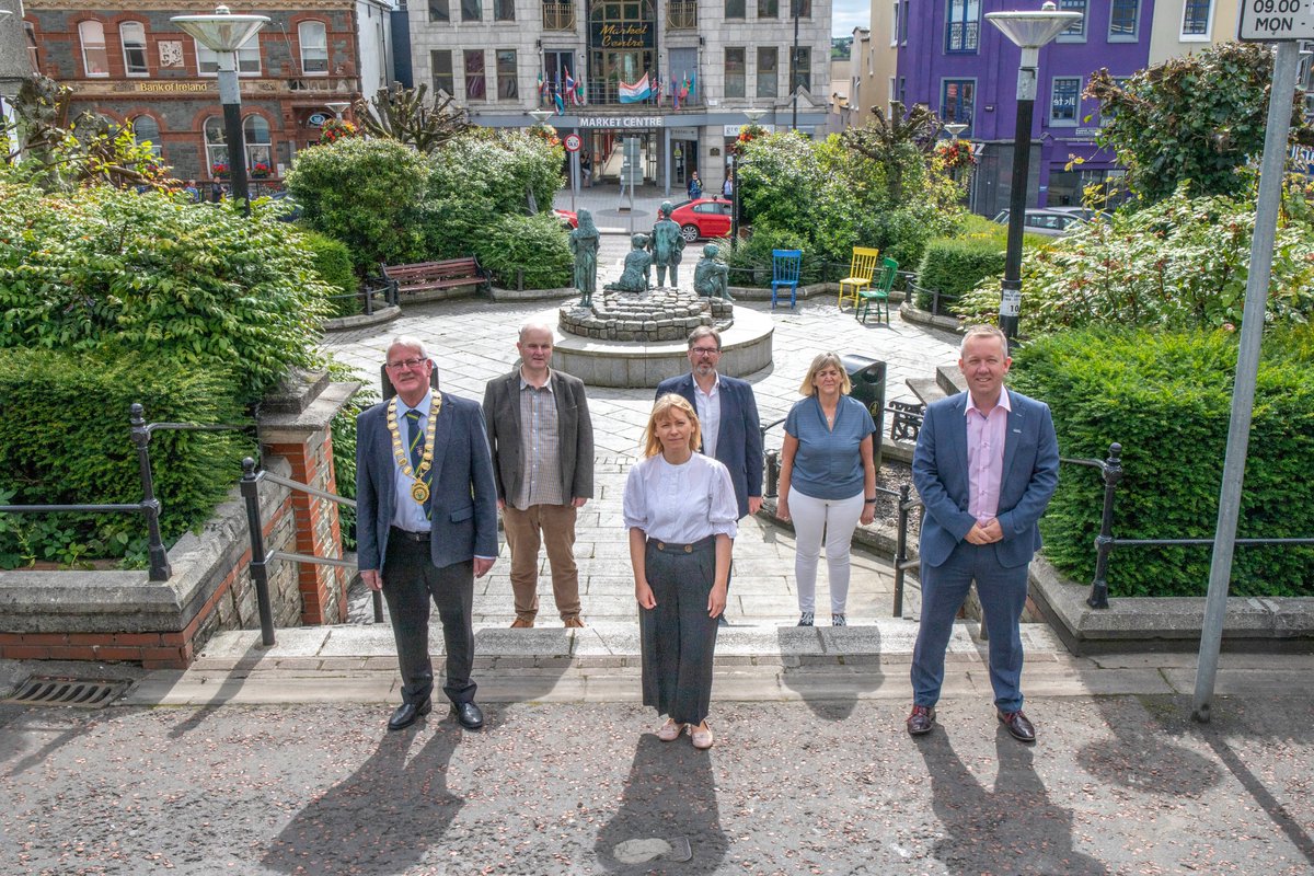 lkchamber's tweet photo. Market Square, Letterkenny- A Space for people. In partnership with Donegal County Council we have launched an architectual competition to re-imagine Market Square right in the heart of Letterkenny https://t.co/CSuFw5OlQV https://t.co/7j02Yivzqk