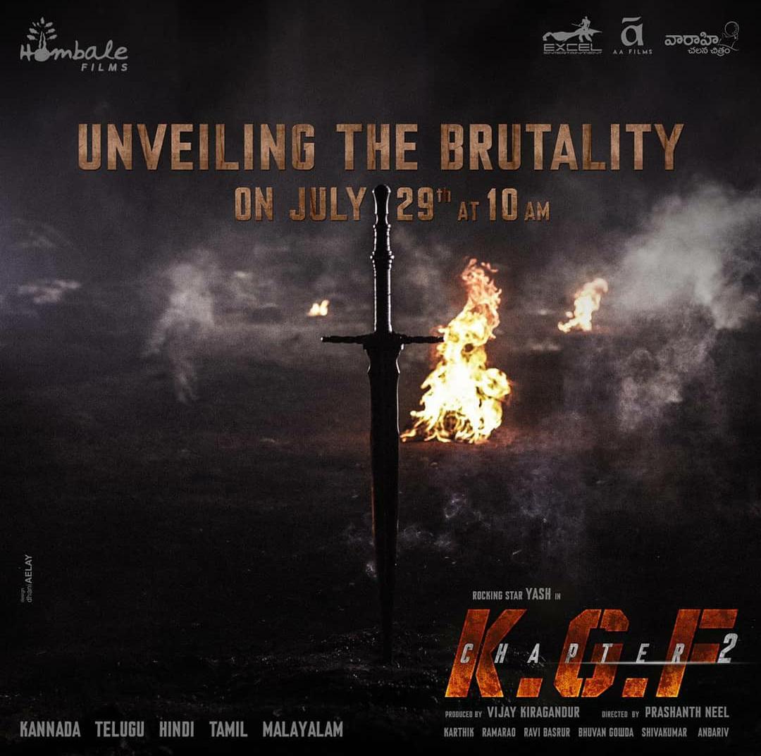 VishnuCinemas's tweet photo. #KGFChapter2 update on 29 July
#UnveilingTheBrutality #KGFChapter2 #Yash #RockyBhai #Vishnu_cinemas #v_updates #KGF2 #KGFChapter2 #YashBoss https://t.co/vkJuUCVk5y