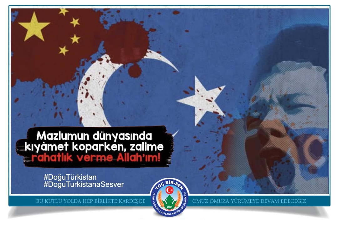 huseyinozturk_1's tweet photo. "Zulmedenler hangi akıbete uğrayacaklarını göreceklerdir."
(Şuara Suresi:227) 

#DoğuTürkistanaSesVer https://t.co/GiEGiV74q4