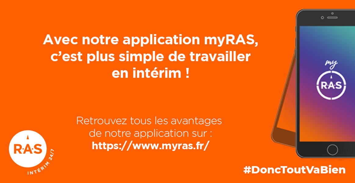 ras_interim's tweet photo. 📲 Téléchargez
✅ Travaillez
🏖️ Profitez
Tout est plus simple avec notre application #myRAS !
Téléchargez-la et découvrez nos nombreuses opportunités à pourvoir dans tous les secteurs d’activité, partout en France 👉 https://t.co/KQKQDf4zIt
#DoncToutVaBien #Intérim #Emploi https://t.co/2rnecnPXu1