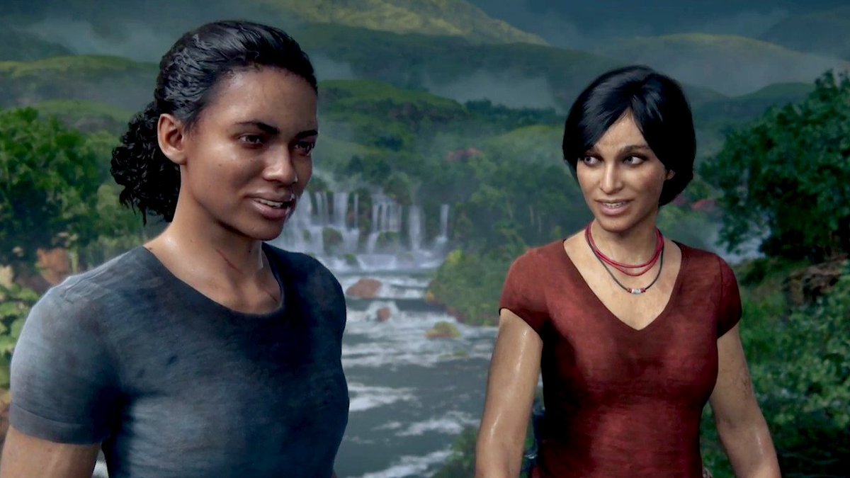 Негритянки игры. Надин Lost Legacy. Uncharted the Lost Legacy Надин. Uncharted 4 Надин Росс.