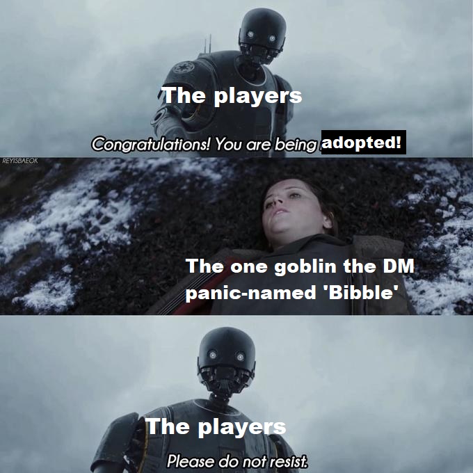 mustangsart's tweet photo. I made a meme about my experience as a DM
#dnd https://t.co/Cklpguxcl0
