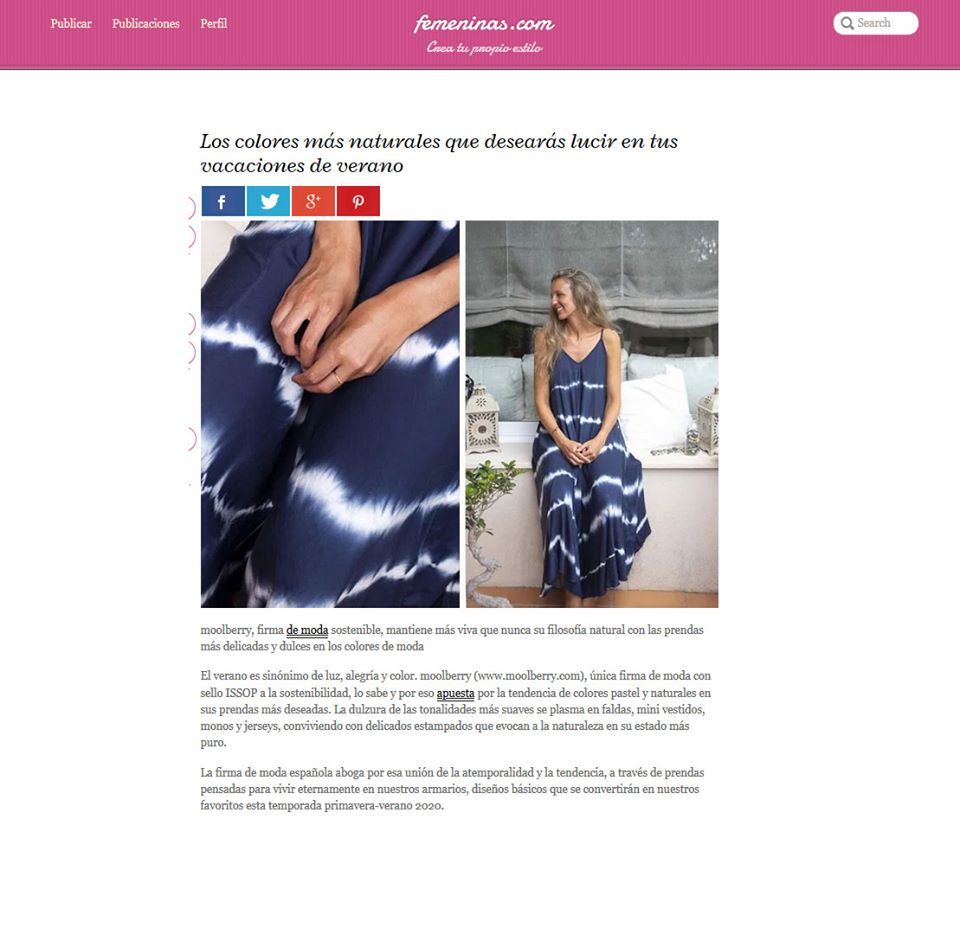 epcomunicacion's tweet image. La #modasostenible de #moolberry noticia destacada en prensa #modaEco #FranquiciasMoolberry 🌾🍀