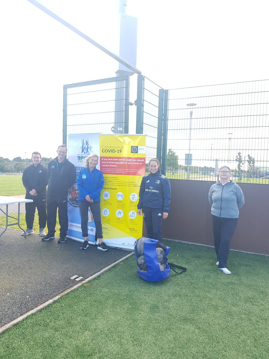 dlrSportsTeam's tweet photo. We're up in the Samuel Beckett Civic Centre in Ballyogan kicking off our first day of sports activity taster sessions in partnership with Ballyogan Family Resource Centre and Leinster Rugby. https://t.co/LYj2UzxVRg