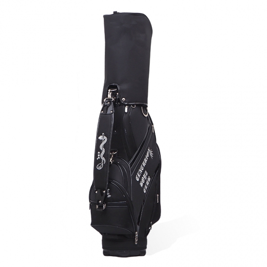 CenturionBoyz's tweet photo. 【マットな質感とエナメルのコントラストが上品な印象のキャディバッグ。】
◆CADDIE BAG
CODE : CBC-013
SIZE：47インチ対応 
COLOR：BLK
MATERIAL : ポリエステル、エナメル
#centurionboyzclub #cbcgolf #caddiebag #ak69 
Online Shop ↓↓↓
https://t.co/urZQIvpuKe https://t.co/fgGR9fbogU