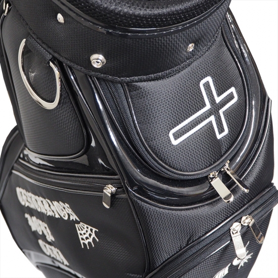 CenturionBoyz's tweet photo. 【マットな質感とエナメルのコントラストが上品な印象のキャディバッグ。】
◆CADDIE BAG
CODE : CBC-013
SIZE：47インチ対応 
COLOR：BLK
MATERIAL : ポリエステル、エナメル
#centurionboyzclub #cbcgolf #caddiebag #ak69 
Online Shop ↓↓↓
https://t.co/urZQIvpuKe https://t.co/fgGR9fbogU