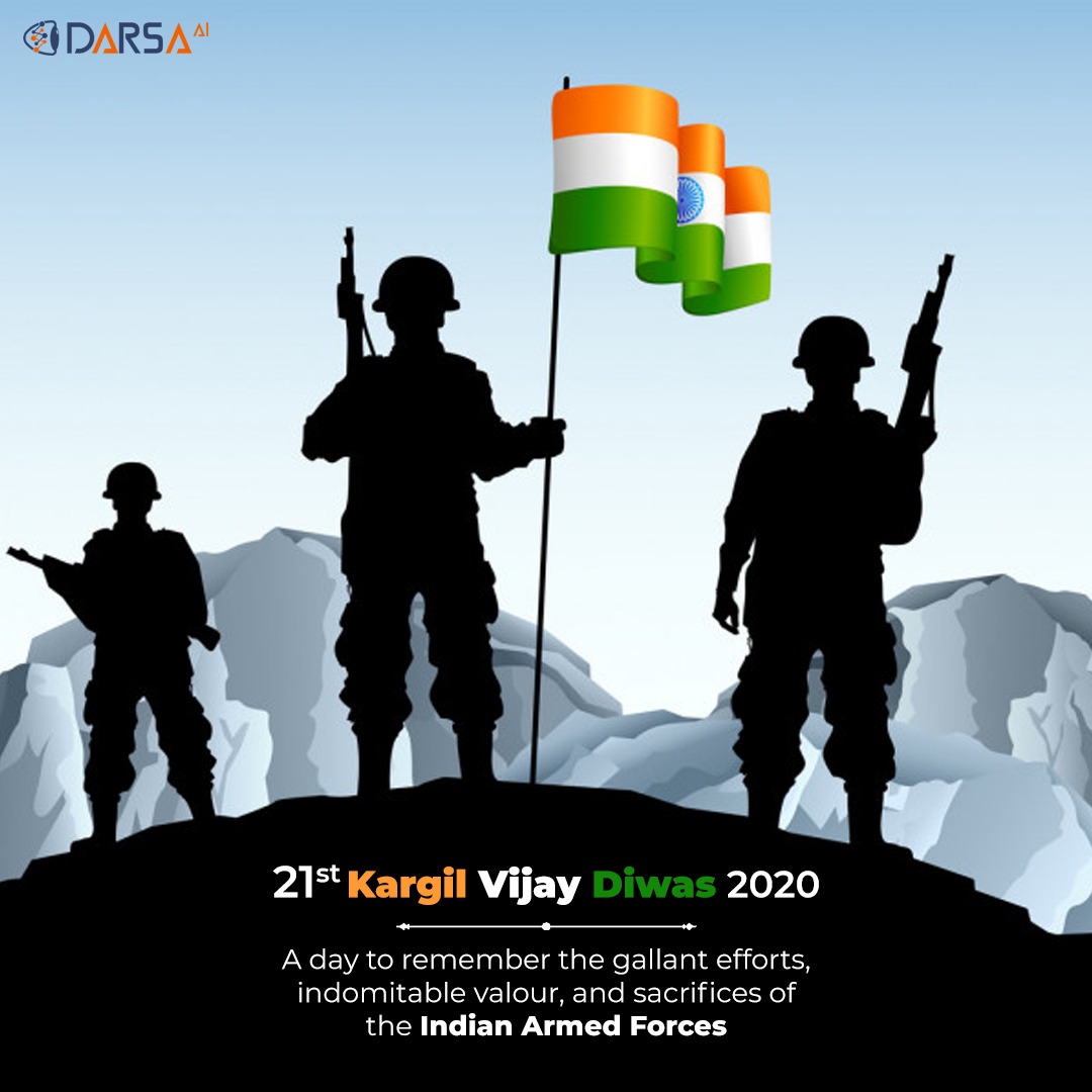 DarsaAi's tweet photo. Let's celebrate our #Heroes who are the cause of our #Safety & #Security
#20YearsOfKargilVijay #KargilVijayDiwas https://t.co/Gn7q4seD4R